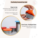 Durable Silicone Reusable Pet Food Can Lids