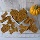 Natural Homemade PUMPKIN Dog Treats - Pumpkin & Peanut Butter