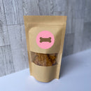 Healthy Homemade Dog Treats - Leaves - Pumpkin & Peanut Butter