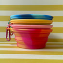 Collapsible Travel Portable Silicone Pet Dog Bowl - BPA Free